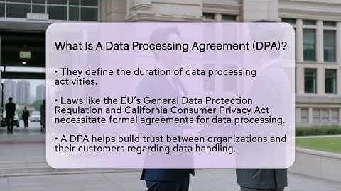 What Is A Data Processing Agreement (DPA)? - Making Politics Simple