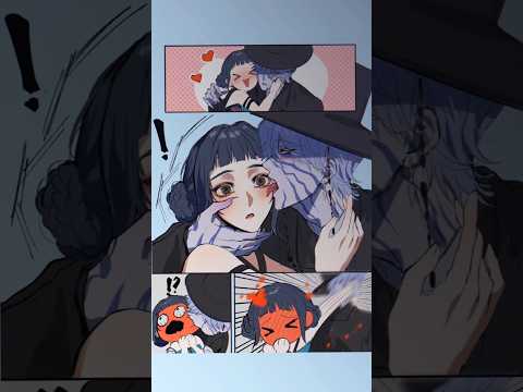 Demon Being Demon😈[Zoey x Mystery]👀💋 #kpopdemonhunters #zoeystery