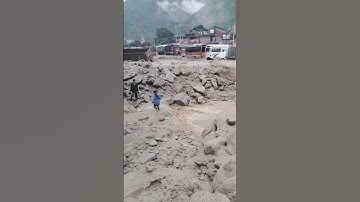 #sizzling #video #shorts #of #cloud #burst #himachalpradesh #mandi #district#disaster