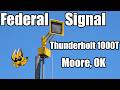 Federal Signal Thunderbolt 1000T | Full Alert | Moore, OK | 5/9/26