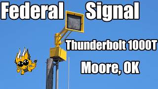 Federal Signal Thunderbolt 1000T | Full Alert | Moore, OK | 5/9/26