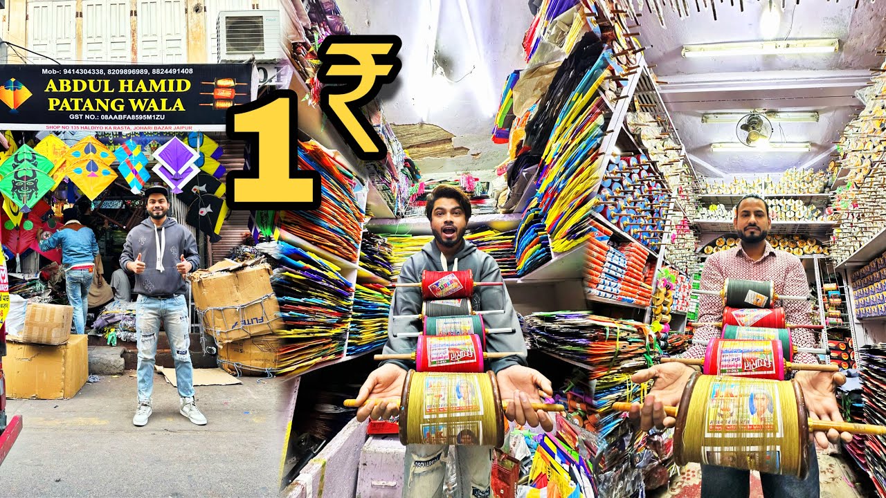 Biggest Kite manufacturer in India 😱 Ahmedabad to Jaipur 🔥 Sezuvlogs