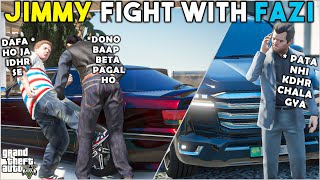 JIMMY FIGHT WITH FAZI | PROJECT SERIES4 | GTA 5 | Real Life Mods 229 | URDU |