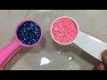 Mixing Glitter into Clear Slime | Most Satisfying Slime Video ! Tom Slime