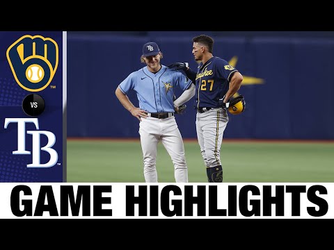 Brewers vs. Rays Game Highlights (6/28/22) | MLB Highlights