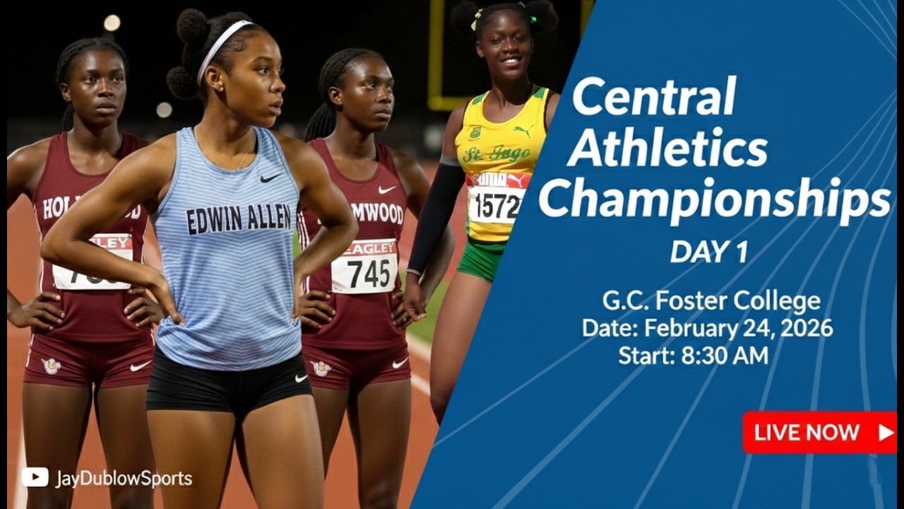 Central Athletics Championships 2026 | Day 1 Livestream #jaydublowsports