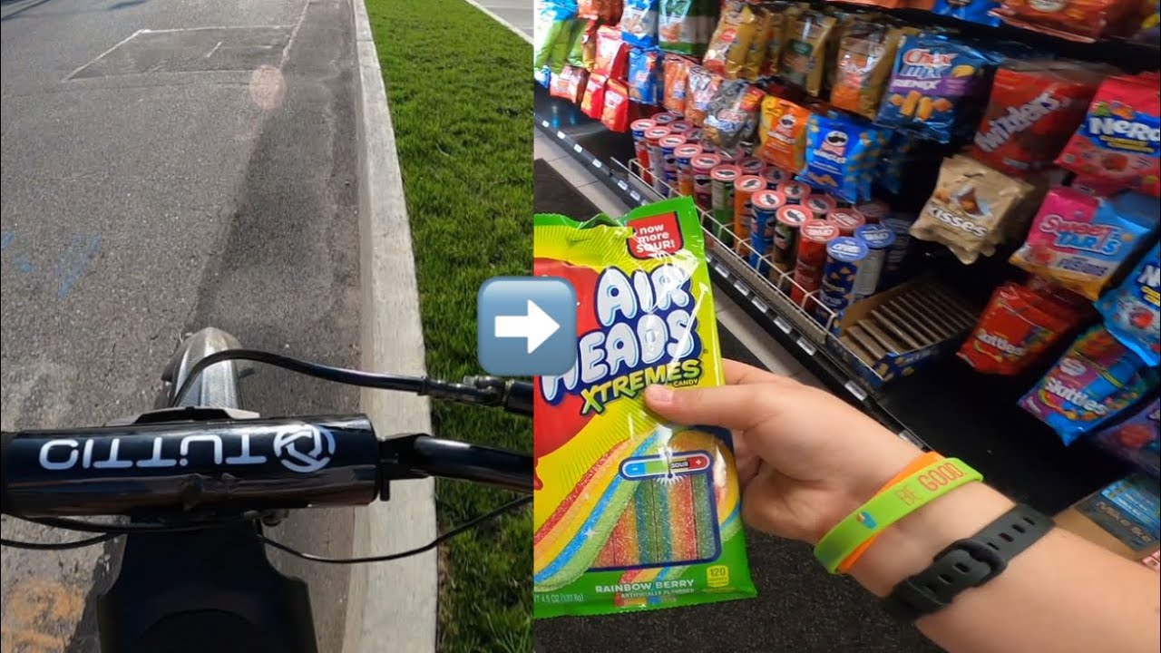 Riding my E-BIKE to the GAS STATION - YouTube