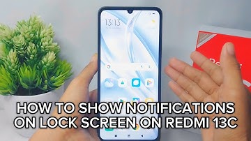 How To Show Notifications On Lock Screen On Redmi 13c