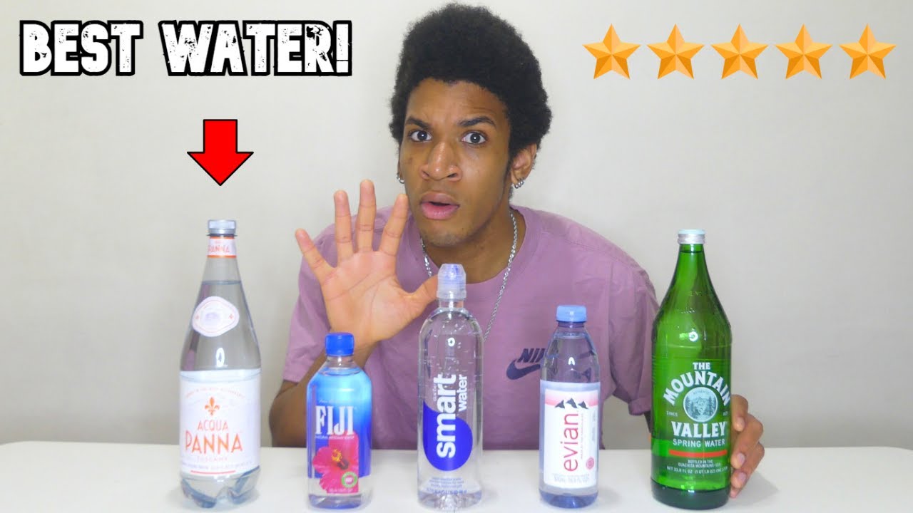 Drinking ALL Top 5 BEST Drinking Water Ever!