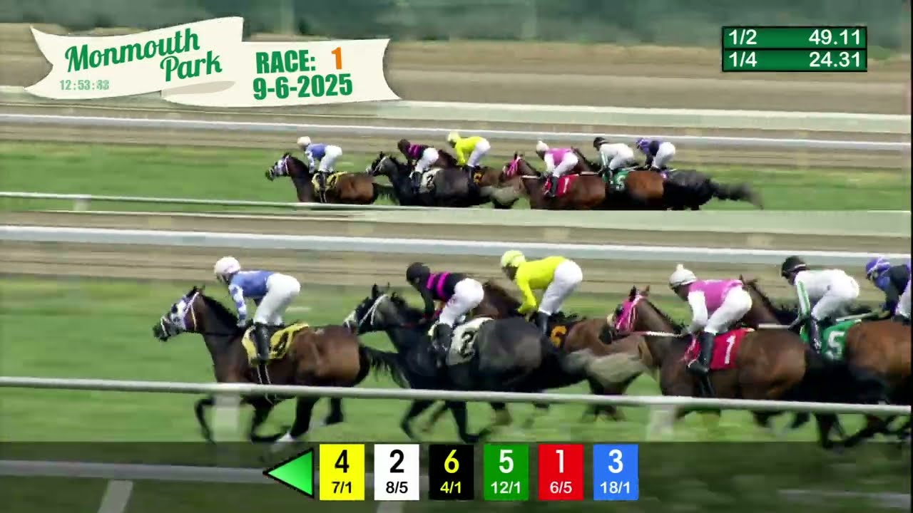 MONMOUTH PARK 09-06-2025 RACE 1