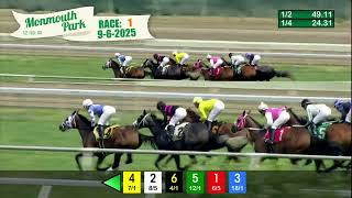 MONMOUTH PARK 09-06-2025 RACE 1