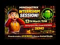 Mar 13th | Create Own project UI screen & Run on Android Studio | DEMO | #internship #mindmatrix