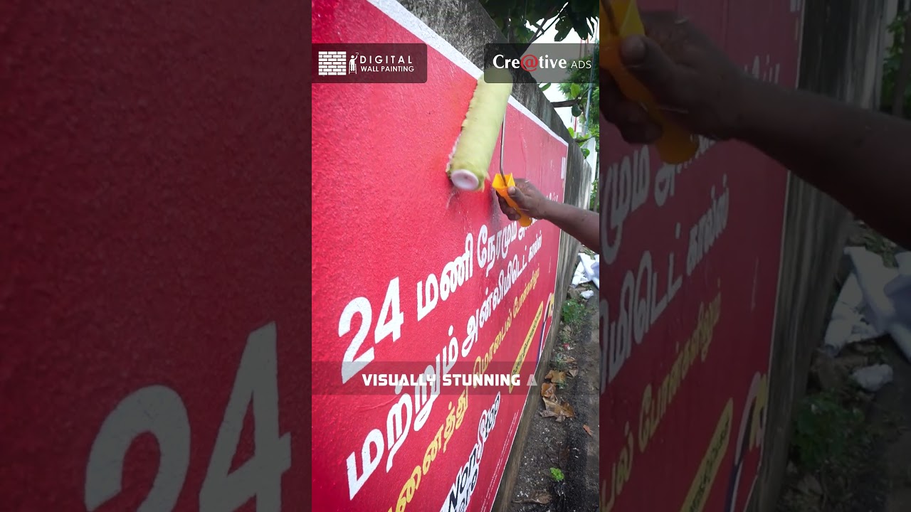 Premium Digital Wall Painting | Creative Wall Media | Eco-Friendly HD Branding  