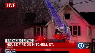 Bristol House Fire Sends Resident To Hospital