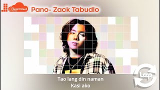 Pano - Zack Tabudlo (Lyrics/Subtitle) 2 Hours Loop