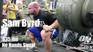 Sam Byrd 635 Lbs No Hands Squat Retropl