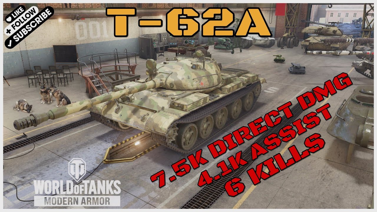 World of Tanks T-62A 11.6K Combi DMG 6 Kills WOTC EPIC (created by holinkynaruby)