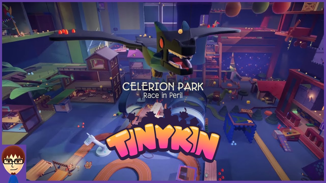 Paying an Electrifying Visit to Celerion Park | Byron Plays Tinykin - Celerion Park