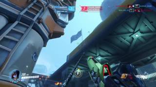 Overwatch: Epic hookshot on Hanzo