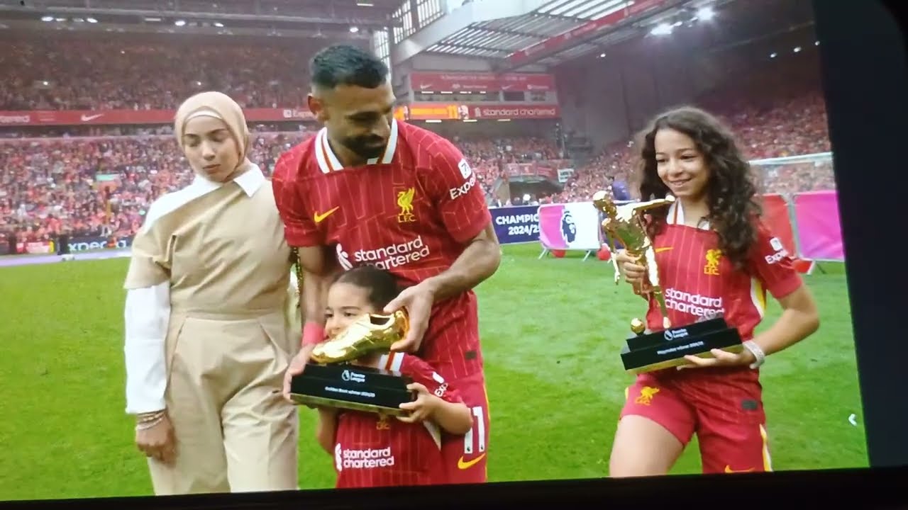 Mo Salah Golden Boot 2024/25 EpL