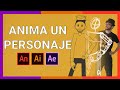 🙋‍♂️ Como ANIMAR un PERSONAJE en adobe ANIMATE cc 🎓