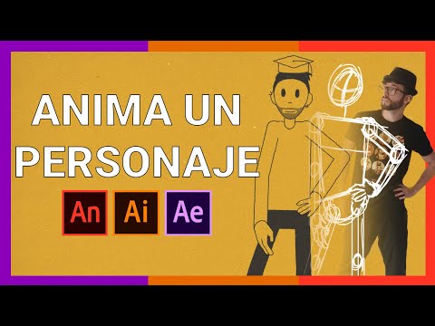 🙋‍♂️ Como ANIMAR un PERSONAJE en adobe ANIMATE cc 🎓