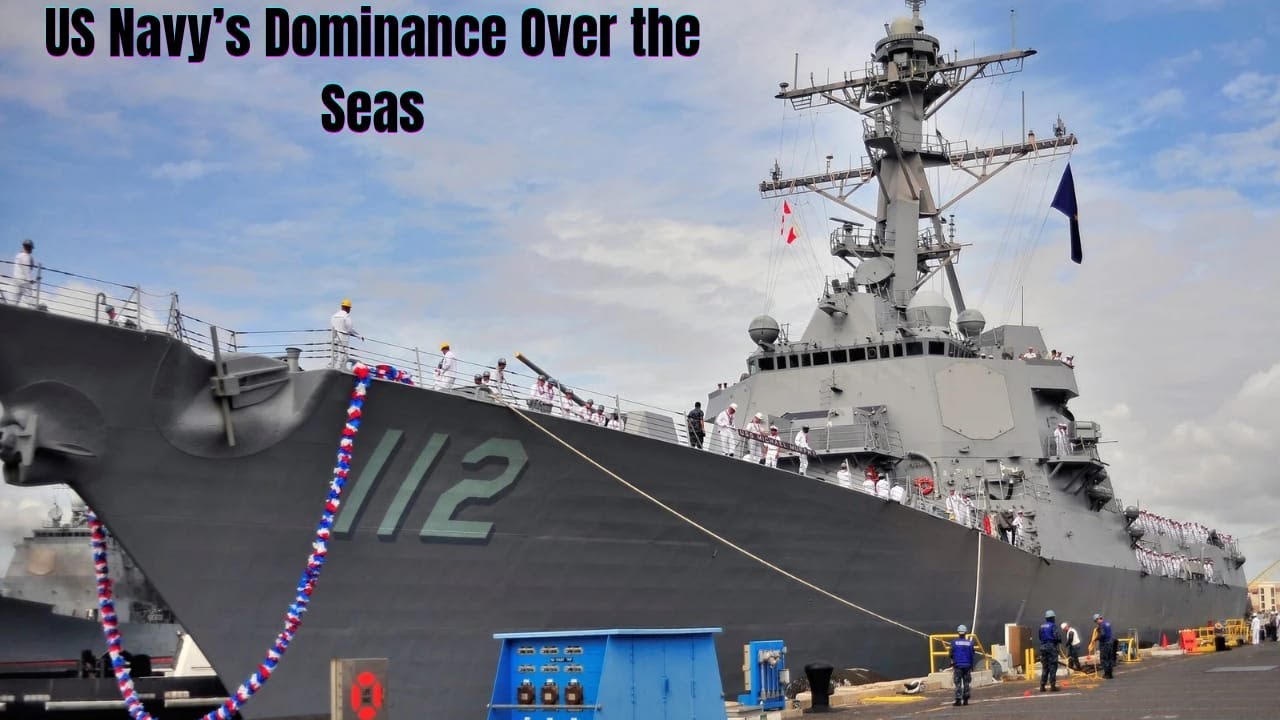 USS Michael Murphy DDG-112 | Arleigh Burke-Class Destroyer | Cinematic Naval Power in the Pacific