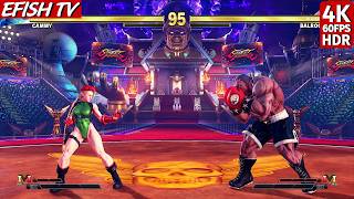 Cammy vs Balrog (Hardest AI) - Street Fighter V