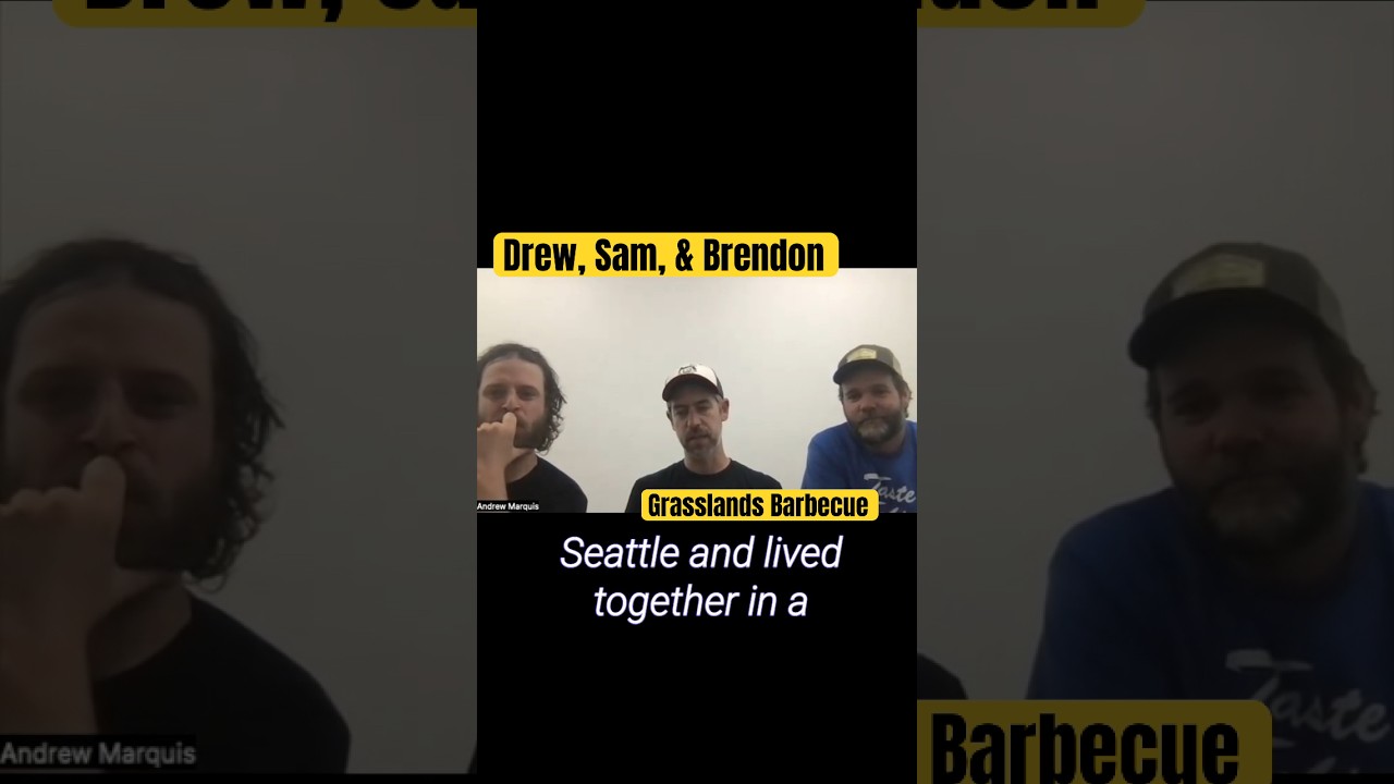 Grasslands Barbecue - Drew, Brendon, and Sam