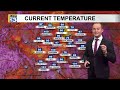 Staying hot with fewer storms this weekend across New Mexico