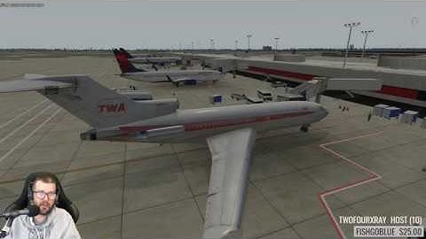 FlyJSim 727 KATL to KMEM - Recorded Livestream