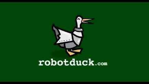 Archive : Old robotduck.com website shockwave intro from the year 2000