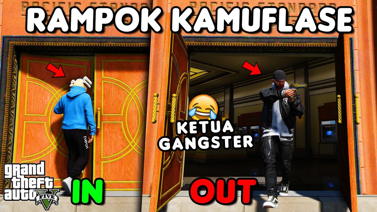 RAMPOK KAMUFLASE KETUA GANGSTER - GTA 5 ROLEPLAY