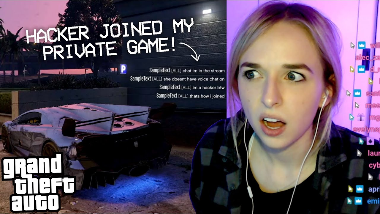 GTA (but someone hacks my game) YouTube