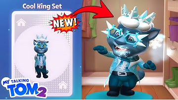 Cool King Set, New Plane Mini Game - My Talking Tom 2 Gameplay 77 (Android/iOS)