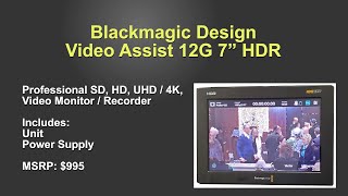 Marc Franklin reviews the BMD Video Assist 12G