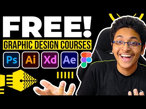 सर्वश्रेष्ठ मुफ्त ग्राफिक डिजाइन पाठ्यक्रम! | मुफ़्त में ग्राफ़िक डिज़ाइन सीखें!