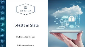T Tests in Stata