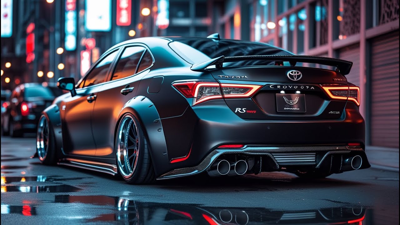Toyota Crown RS Advanced Modified – VIP Street Luxury Redefined - YouTube