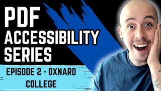 Making a pdf accessible: Episode 02 | Oxnard Community College