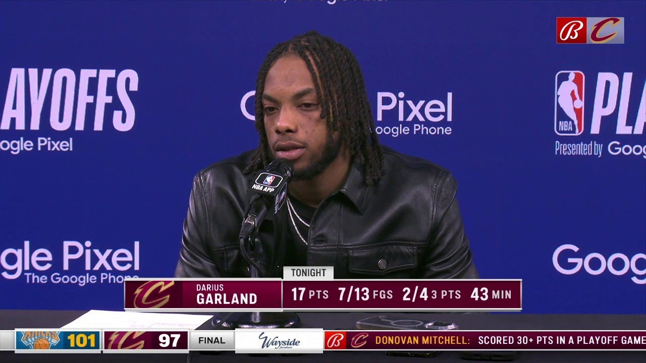 Cavs vs Warriors Post Game: Darius Garland 