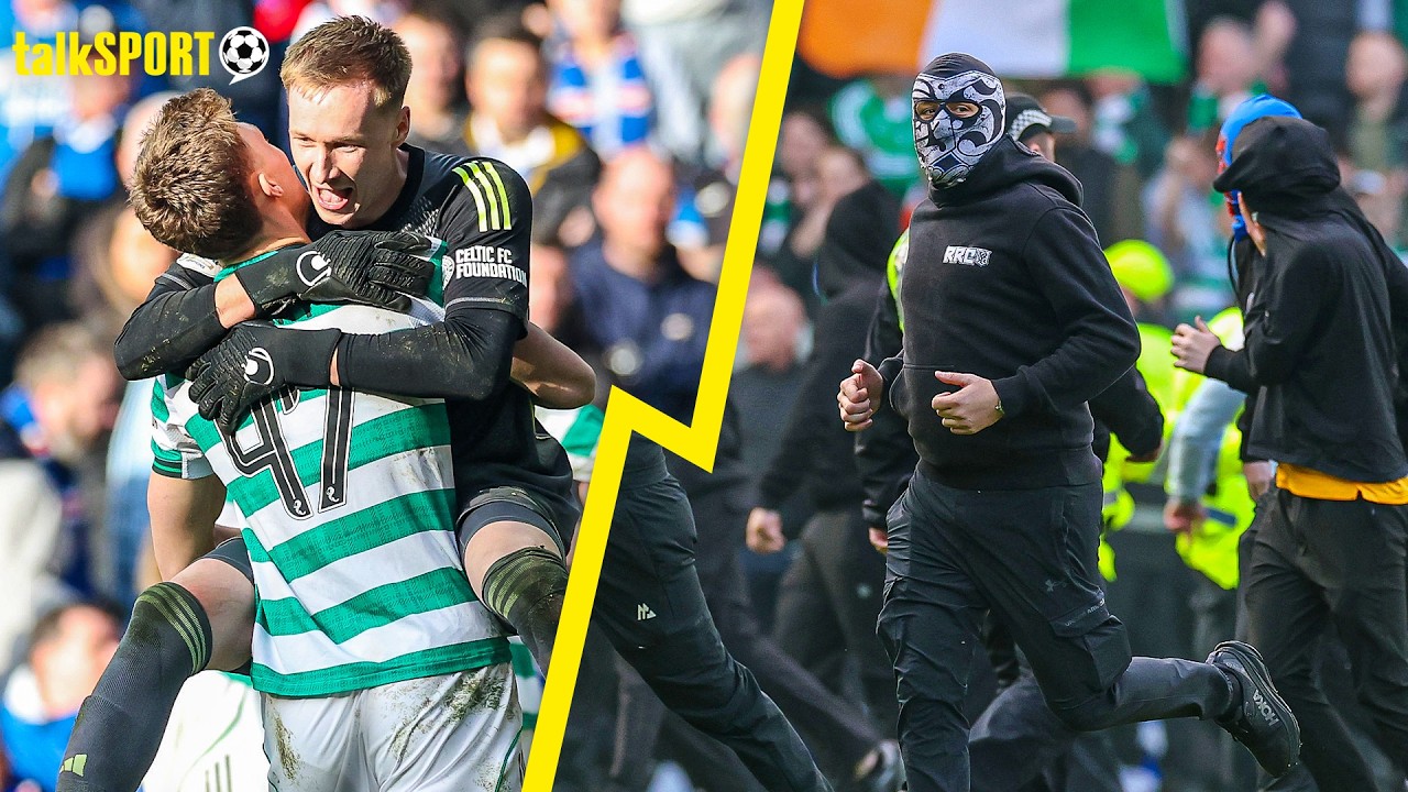 'SAD DAY FOR SCOTTISH FOOTBALL' talkSPORT react to WILD scenes after Rangers vs Celtic!
