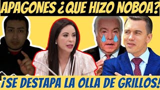 ¡Se destapa la olla de GRILLOS! Daniel Noboa no hizo nada con la CRISIS ENERGÉTICA