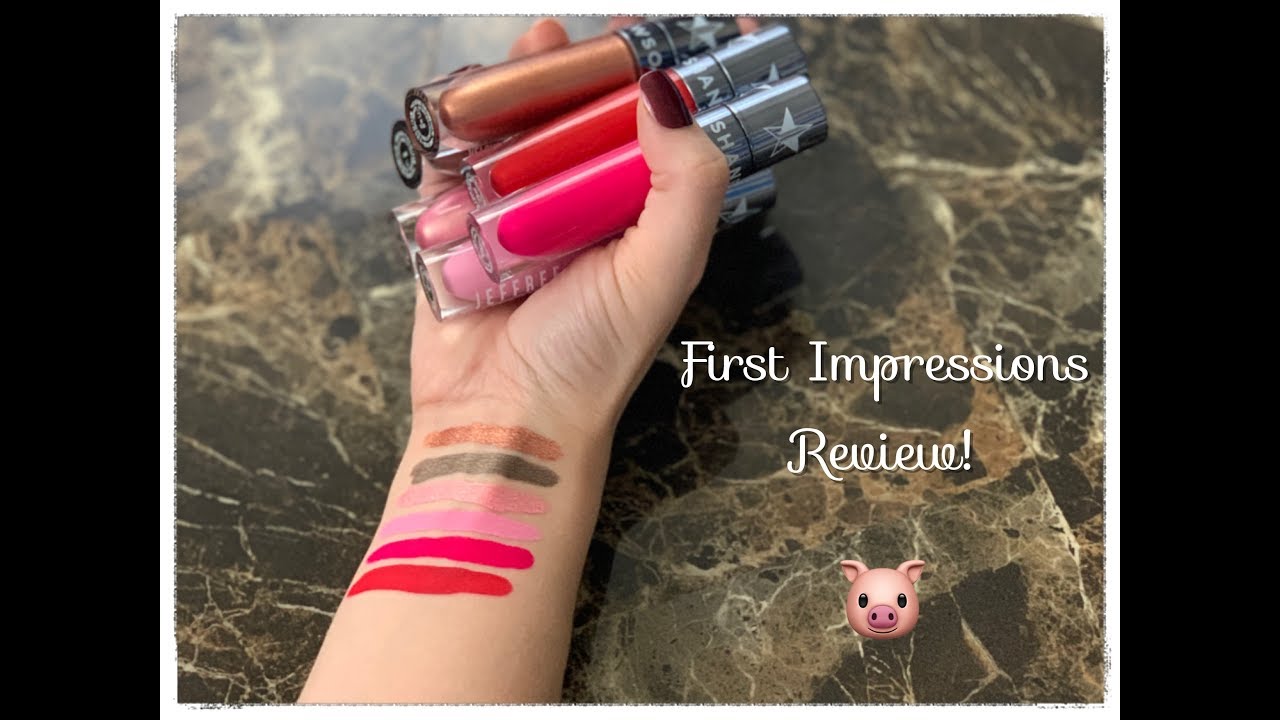 Shane Dawson x Jeffree Star Cosmetics Liquid Lipstick Collection Review & Swatches!