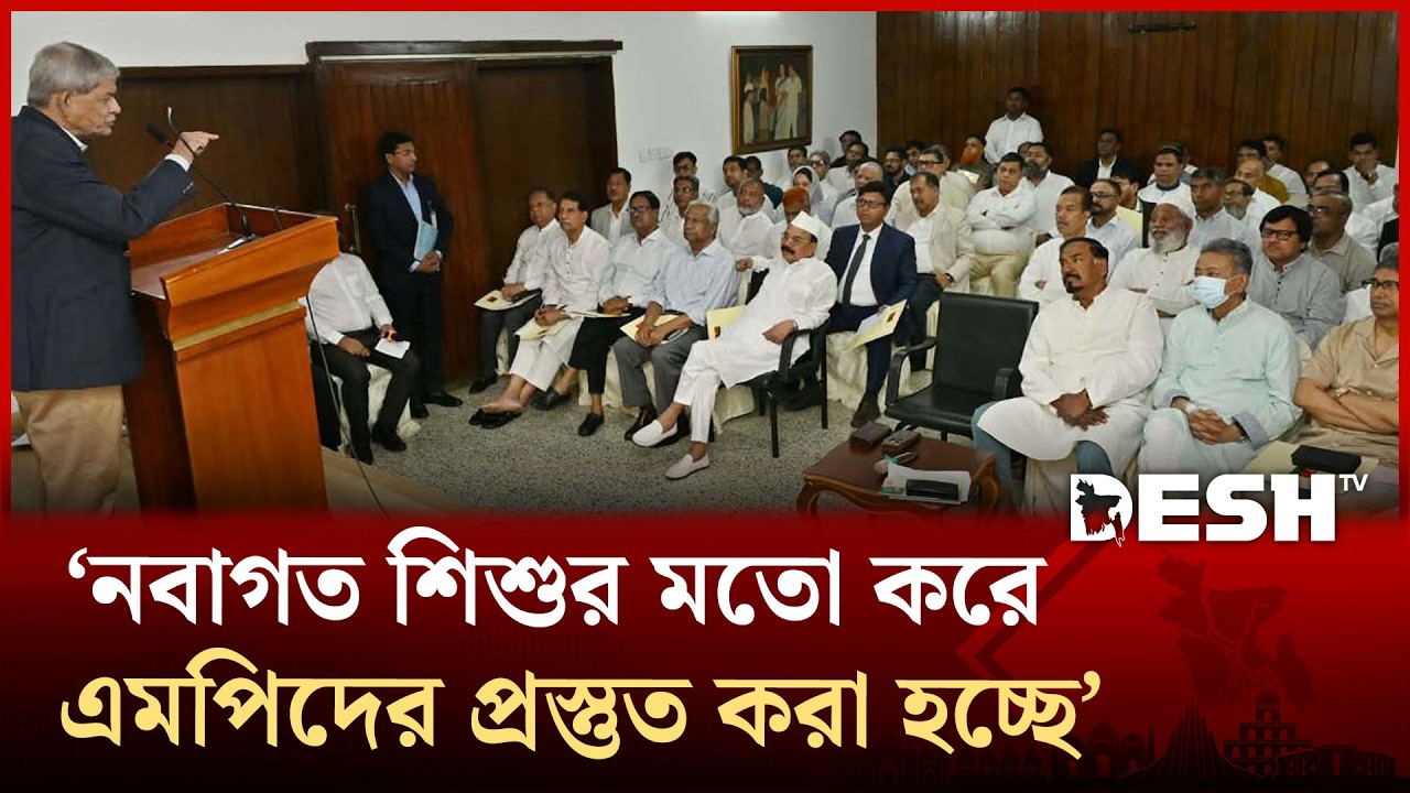 সংসদের খারাপ সংস্কৃতি থেকে বেরিয়ে আসতে চায় বিএনপি : সালাহউদ্দিন আহমদ | BNP | Parliament | Desh TV