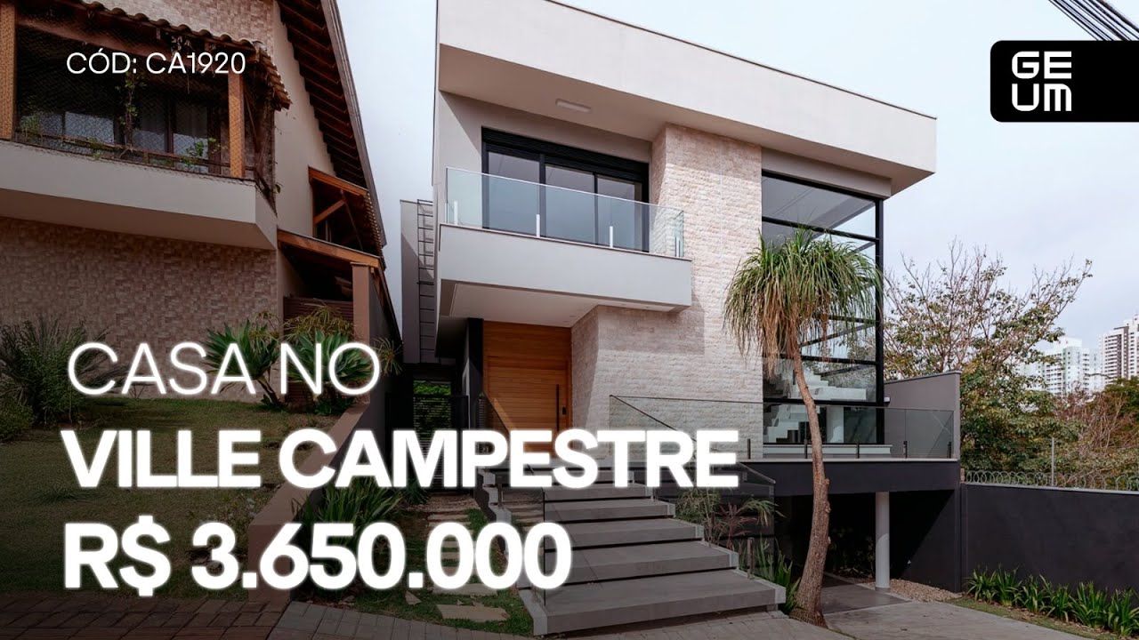 CASA NO VILLE CAMPESTRE - GLEBA PALHANO/LONDRINA