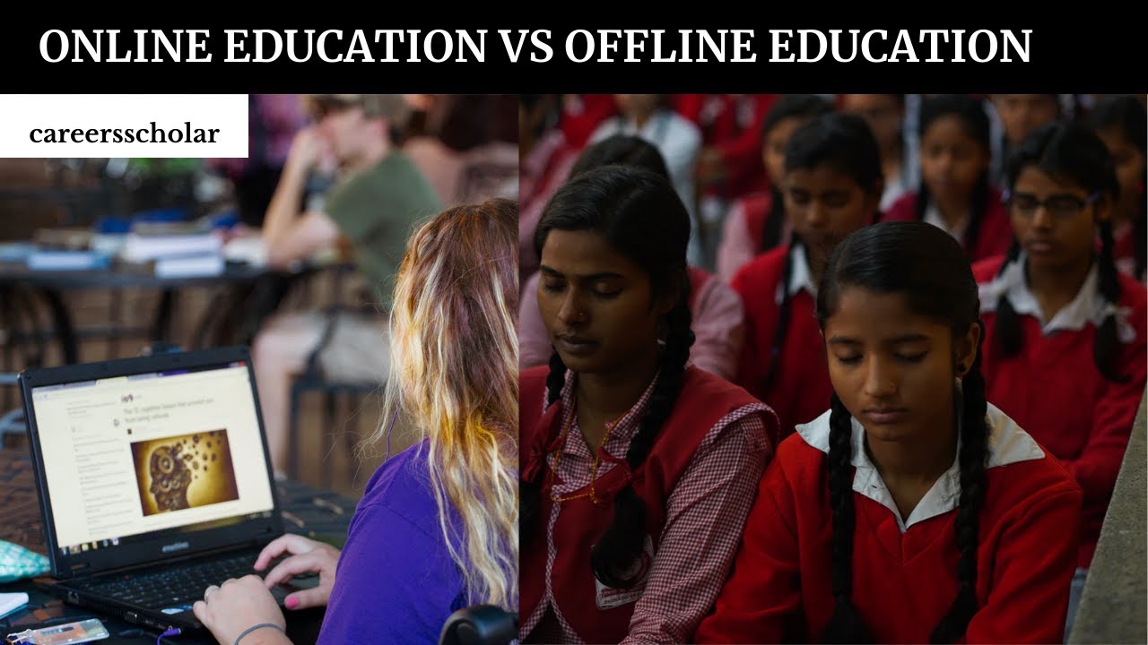 speech on online education vs offline education