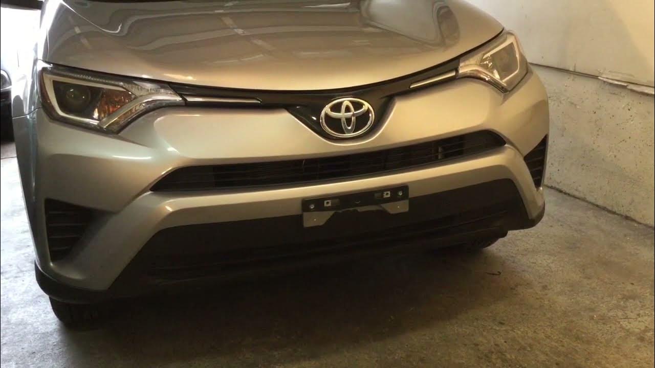 2016 Toyota RAV4 Fog Light Kit Installation Part 1 - YouTube