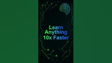 Learn Anything 10x Faster