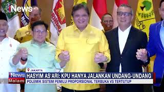 8 Fraksi DPR Tolak Sistem Pemilu Proporsional Tertutup #iNewsMalam 11/01
